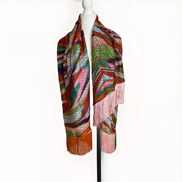 NWT Missoni Shawl Scarf Wrap X Large $495 - Picture 7 of 12